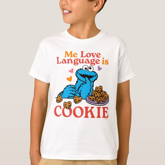 Cookie Monster | Valentinstag-Zitat T-Shirt (Vorderseite)