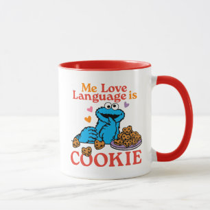 Cookie Monster   Valentinstag-Zitat Tasse