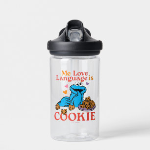 Cookie Monster Valentinstag-Zitat Trinkflasche