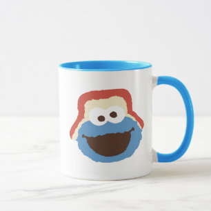 Cookie Monster Wald-Gesicht Tasse