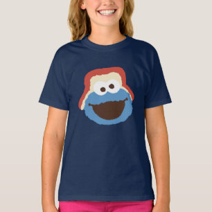 Cookie Monster Waldgesicht T-Shirt