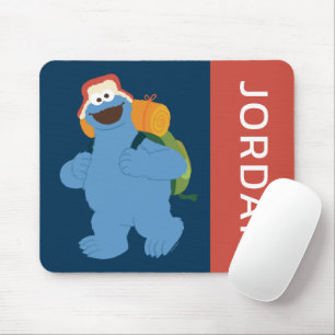 Cookie Monster Wandern Name hinzufügen Mousepad