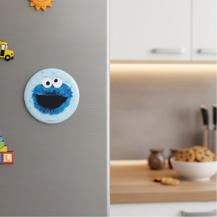 Cookie Monster Wasserfarben-Trend Magnet