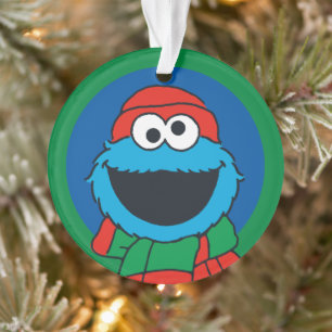 Cookie Monster-Winter-Schal Ornament