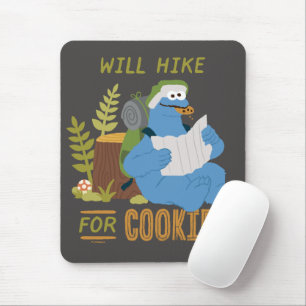 Cookie Monster Wird wandern für Kekse Mousepad