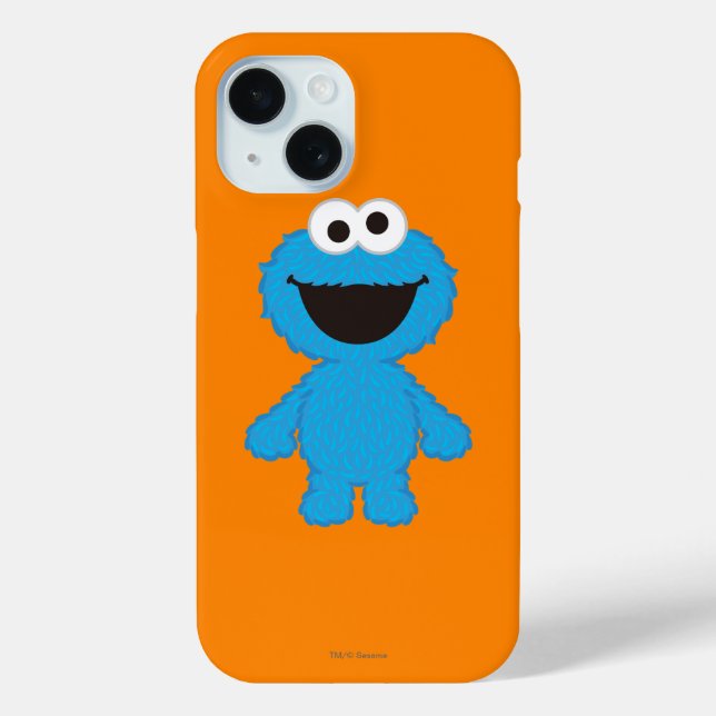 Cookie Monster Wolle Style Case-Mate iPhone Hülle (Rückseite)