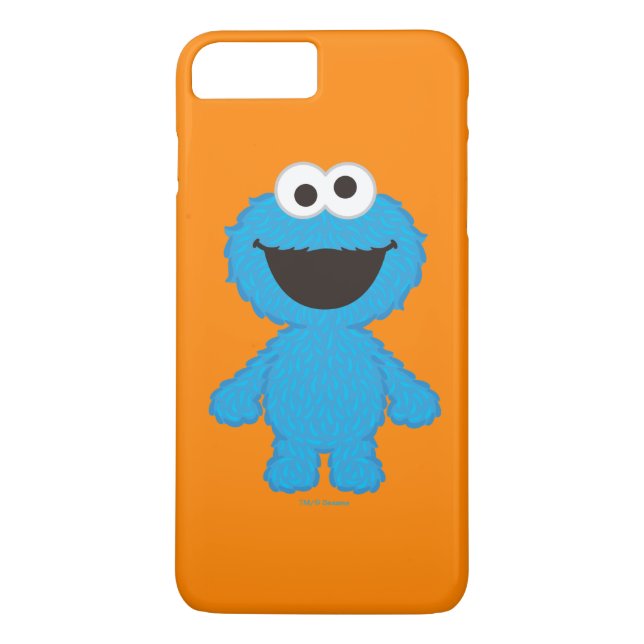 Cookie Monster Wolle Style Case-Mate iPhone Hülle (Rückseite)