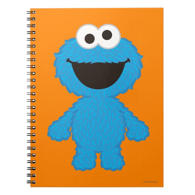 Cookie Monster Wool Style Notizblock (Vorderseite)