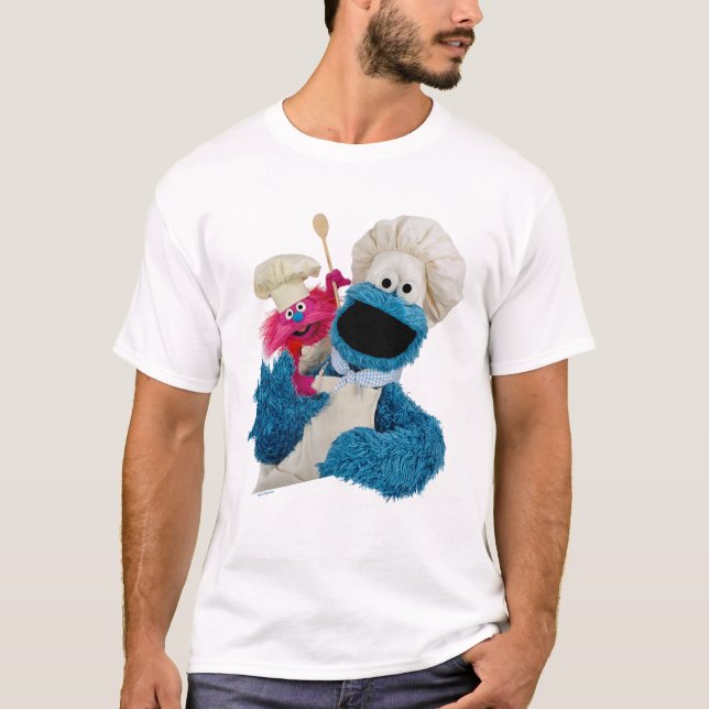 Cookie Monsters Feinschmecker LKW Friends T-Shirt (Vorderseite)