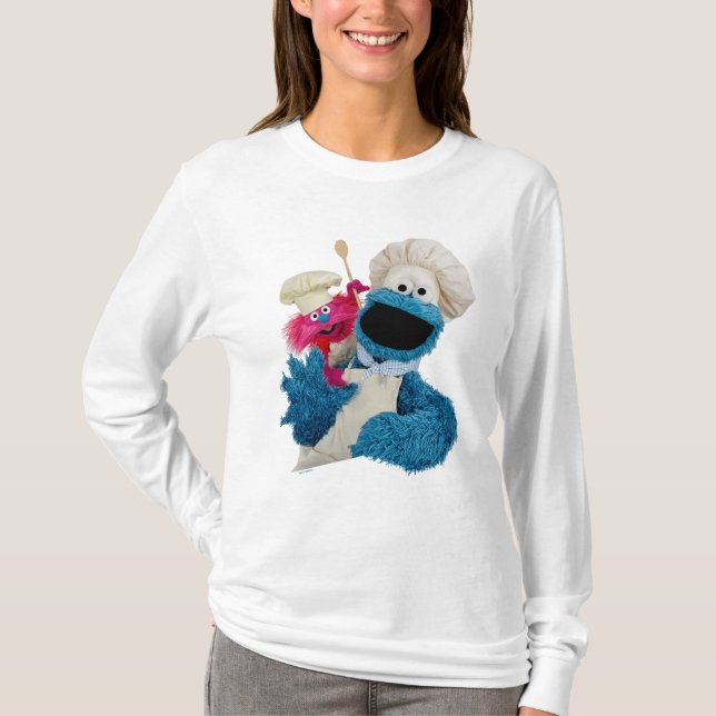 Cookie Monsters Feinschmecker LKW Friends T-Shirt (Vorderseite)