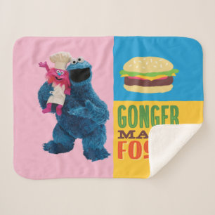 Cookie Monster's Feinschmecker Truck Gonger Make Sherpadecke