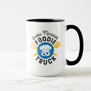 Cookie Monster's Feinschmecker Truck Logo Tasse
