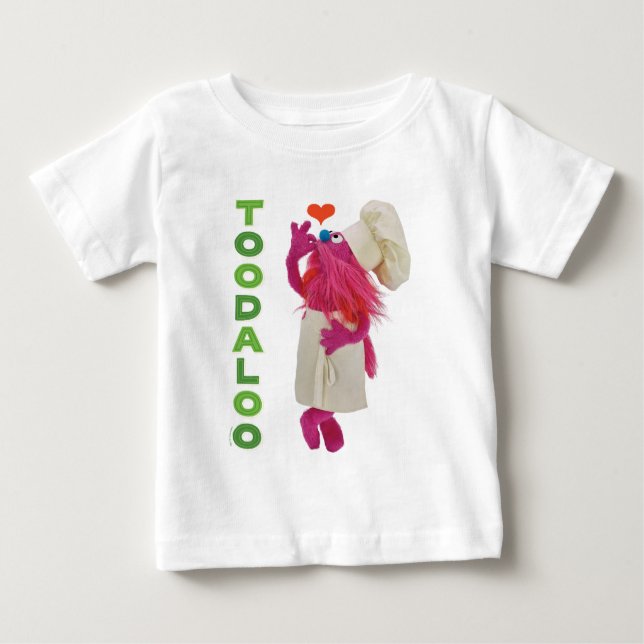 Cookie Monster's Feinschmecker Truck | Toodaloo Baby T-shirt (Vorderseite)