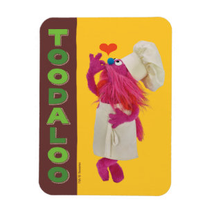 Cookie Monster's Feinschmecker Truck   Toodaloo Magnet
