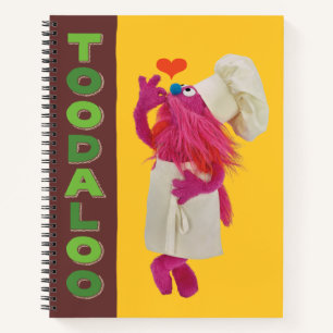Cookie Monster's Feinschmecker Truck Toodaloo Notizbuch