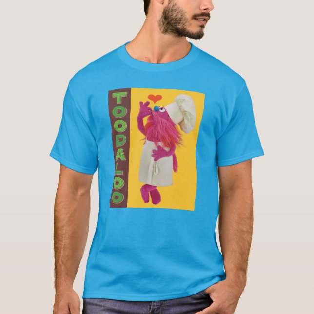 Cookie Monster's Feinschmecker Truck | Toodaloo T-Shirt (Vorderseite)