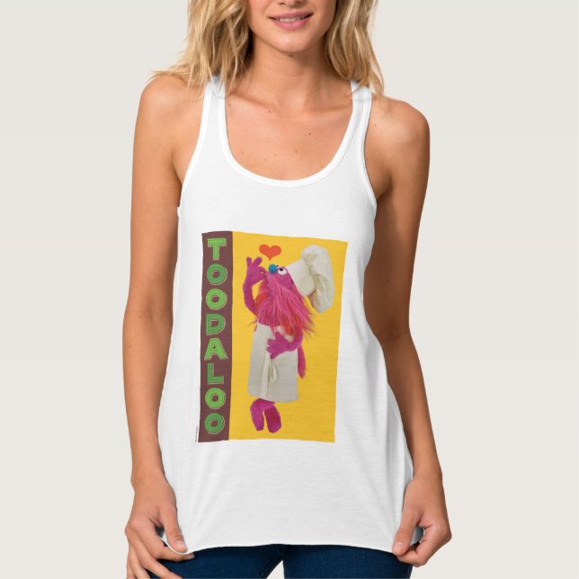 Cookie Monster's Feinschmecker Truck | Toodaloo Tank Top (Vorderseite)