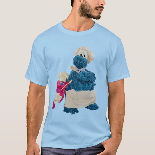 Cookie Monster's Food Truck Partners T-Shirt (Vorderseite)