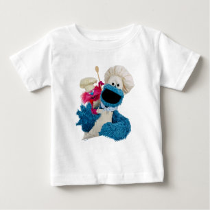 Cookie Monsters Foodie-Truck-Freunde Baby T-shirt