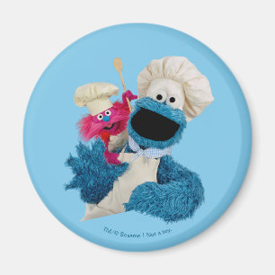 Cookie Monsters Foodie Truck Freunde Magnet