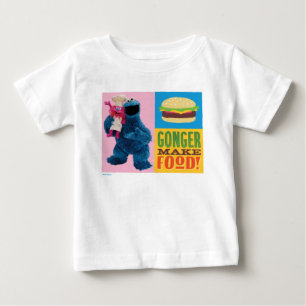 Cookie Monsters Foodie Truck   Gonger macht Essen Baby T-shirt