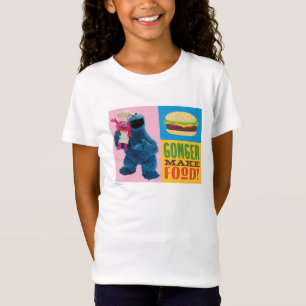 Cookie Monsters Foodie-Truck   Gonger macht Essen T-Shirt