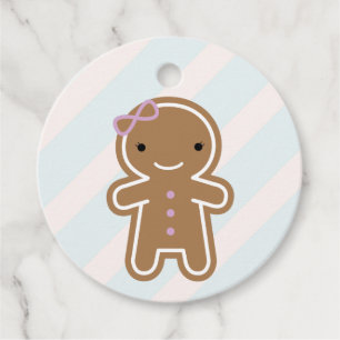 Cookie Niedlich Kawaii Gingerbread Girl Geschenkanhänger