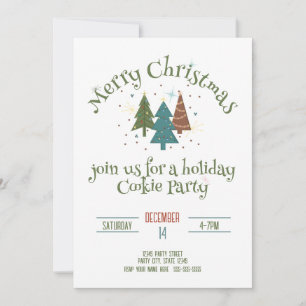 Cookie Party 12x18 Einladung