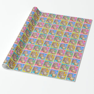Cookie Pop Art Geschenkpapier