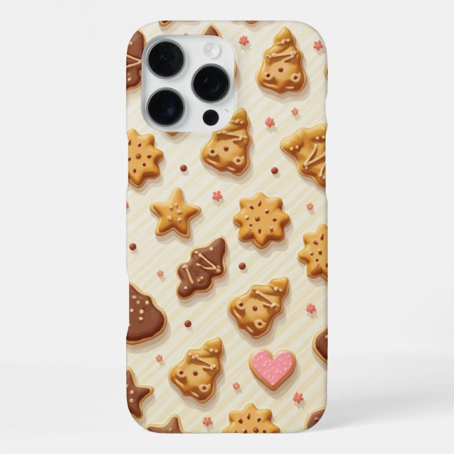 Cookie-Print Phone Case, Apple iPhone 16 Pro Max Hülle (Rückseite)