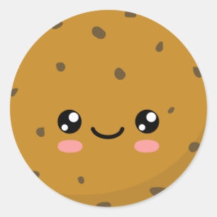 Cookie Runder Aufkleber