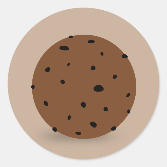 Cookie Runder Aufkleber (Vorderseite)