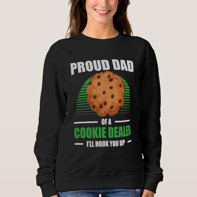 Cookie Scout For Cookie Dealer Cookie Seller Cooki Sweatshirt (Vorderseite)