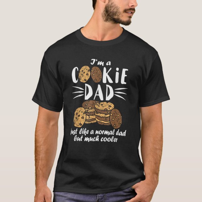 Cookie Scout Funny Cookie Vater Daddy Truppenführe T-Shirt (Vorderseite)