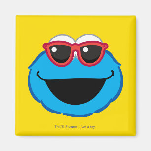 Cookie  Smiling Face mit Sonnenbrille Magnet