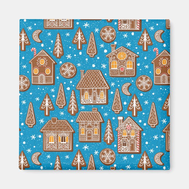 Cookie-Stadt Magnet (Vorne)