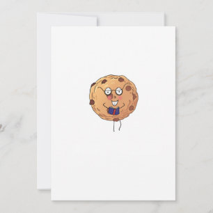 Cookie, süßes Food-Thema Einladung