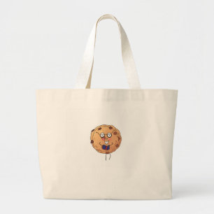 Cookie, süßes Food-Thema Jumbo Stoffbeutel