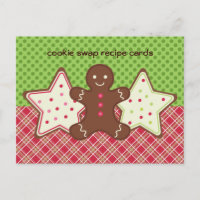 Cookie Swap-Rezeptionskarten