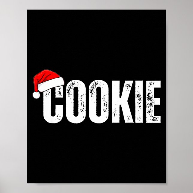 Cookie Taster Cookie Christmas Matching Couple  Poster (Vorne)