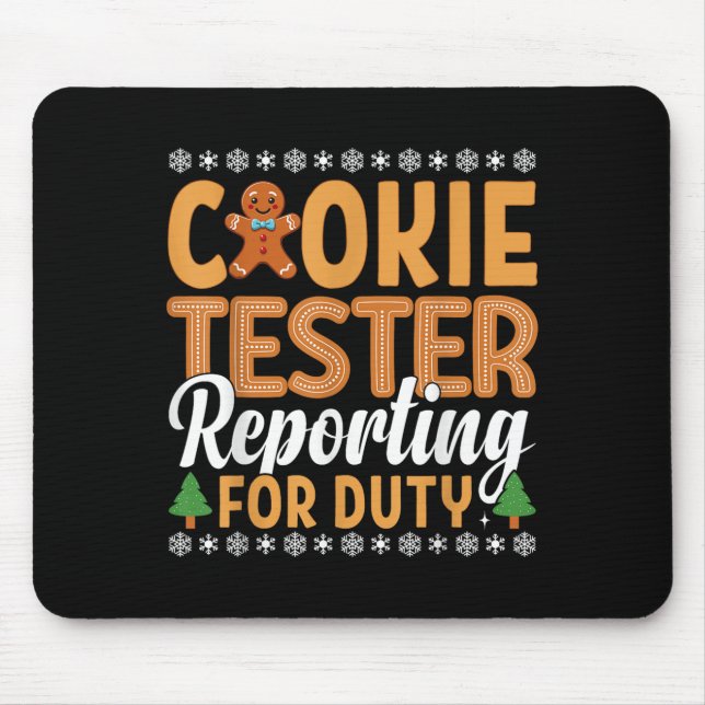 Cookie Tester für die Pflicht Mousepad (Vorne)