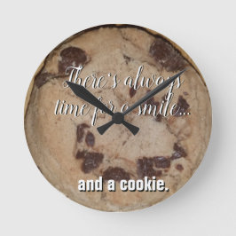 Cookie-Uhr Runde Wanduhr