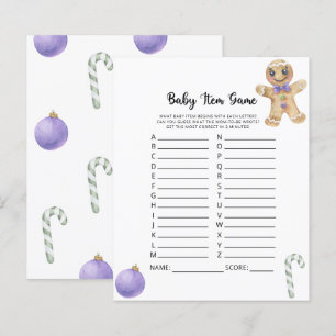 Cookie Winter Baby Item Game