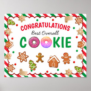 Cookie-Zeichen Poster