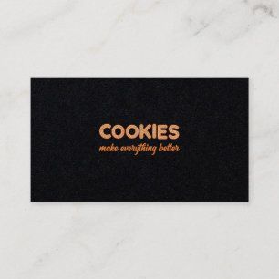 Cookies Alles Bessere Visitenkarte