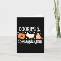 Cookies & amp; Kommunikation Witziges Halloween-De