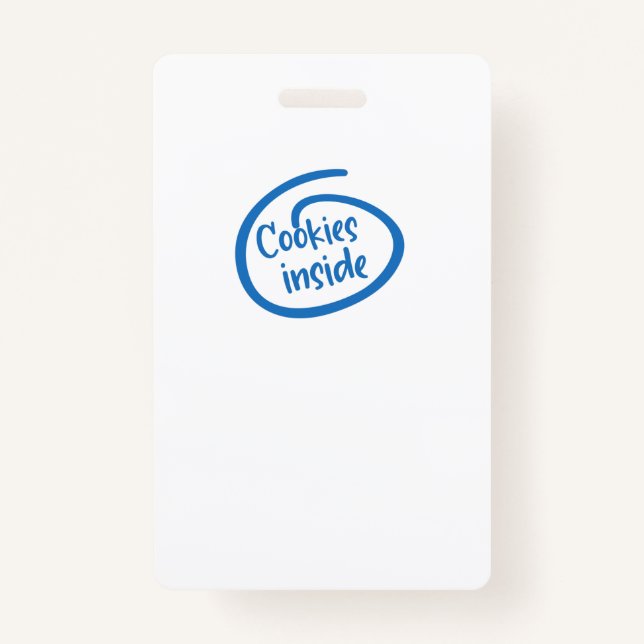 Cookies Ausweis (Vorderseite)