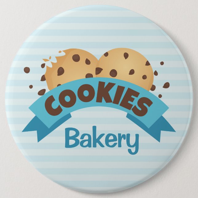 Cookies Backknopf Button (Vorderseite)