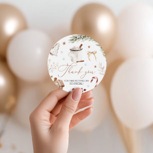 Cookies & Cocoa Favor Tags Geschenkanhänger