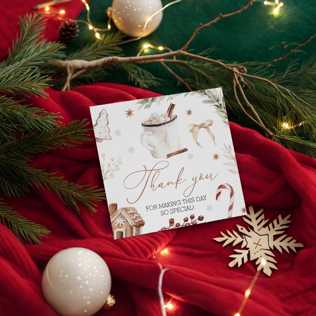 Cookies & Cocoa Favor Tags Geschenkanhänger (Von Creator hochgeladen)